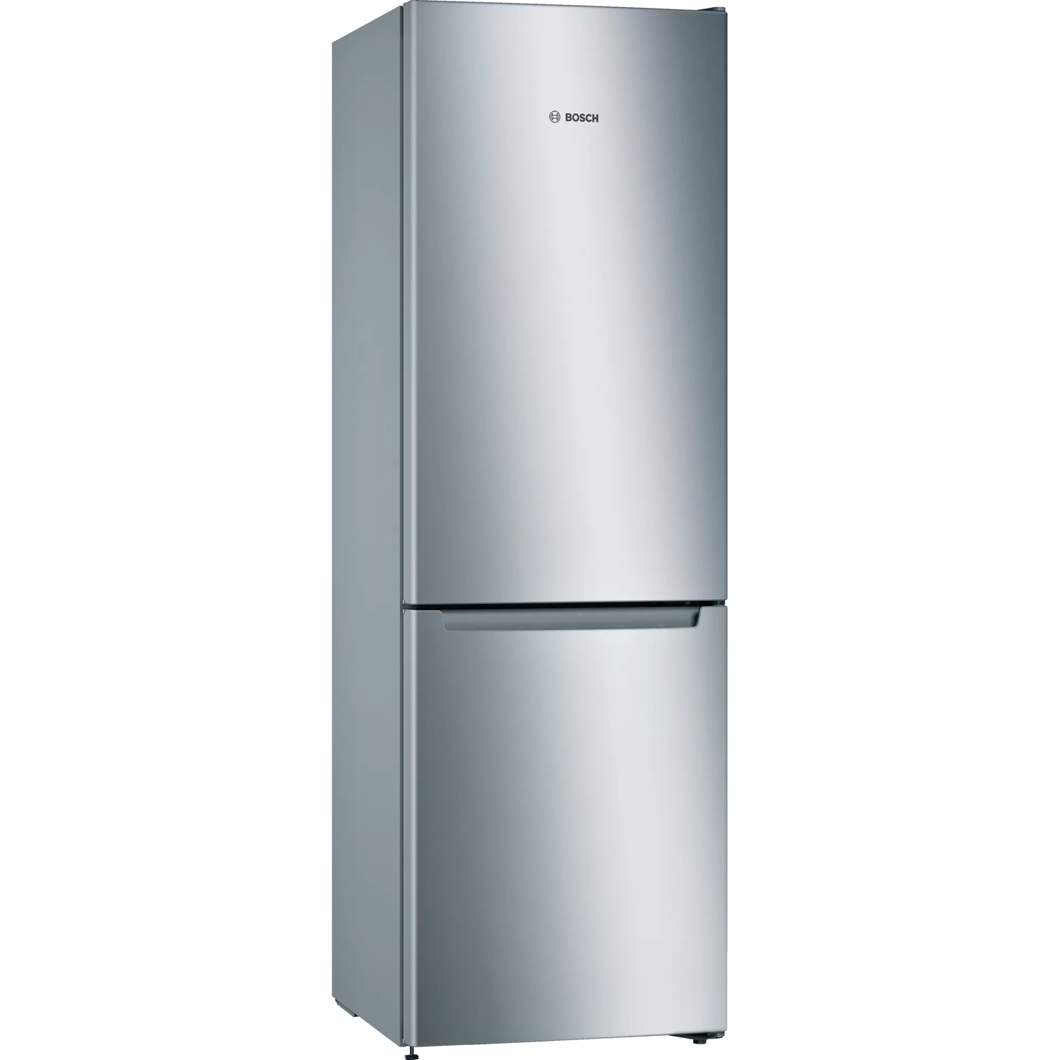 Refurbished Bosch KGN33NLEAG Freestanding 279 Litre 60/40 Fridge Freezer Stainless Steel