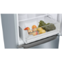 Refurbished Bosch Series 2 KGN33NLEAG Freestanding 279 Litre 60/40 Frost Free Fridge Freezer Stainless Steel