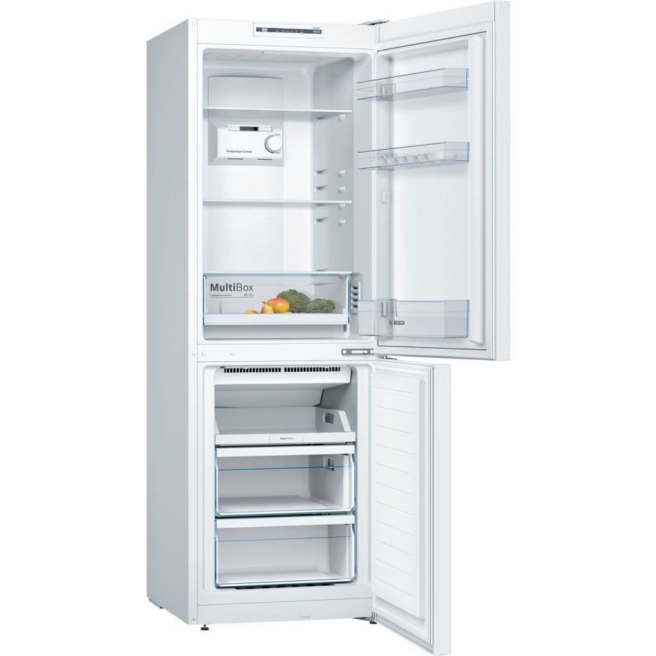 Bosch KGN33NW20G 279L Frost Free Freestanding Fridge Freezer White