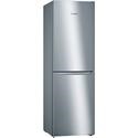 Bosch Serie 2 300 Litre 50/50 Freestanding Fridge Freezer Frost Free - Stainless Steel Look