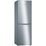 Refurbished Bosch Serie 2 KGN34NLEAG Freestanding 300 Litre 50/50 Frost Free Fridge Freezer Stainless Steel