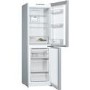 Refurbished Bosch Serie 2 KGN34NLEAG Freestanding 300 Litre 50/50 Frost Free Fridge Freezer Stainless Steel