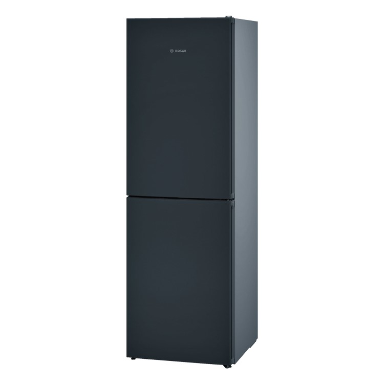 Bosch Serie 4 50/50 KGN34VB35G No Frost  Fridge Freezer - Black