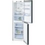 Bosch Serie 4 50/50 KGN34VB35G No Frost  Fridge Freezer - Black