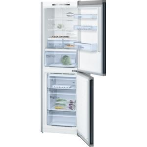 Bosch Serie 4 50/50 KGN34VB35G No Frost  Fridge Freezer - Black