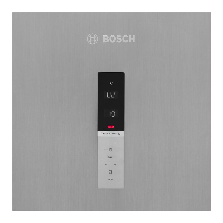 Bosch KGN34XL32G No Frost Freestanding Fridge Freezer With Stainless Steel Look Doors