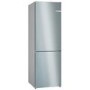 Bosch Series 4 321 Litre 60/40 Freestanding Fridge Freezer - Stainless Steel