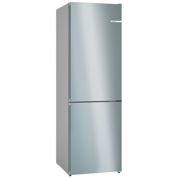 Bosch Series 4 321 Litre 60/40 Freestanding Fridge Freezer - Stainless Steel