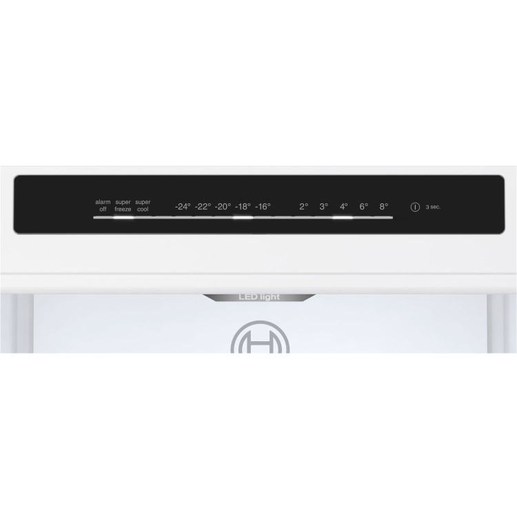 Bosch Series 4 321 Litre 60/40 Freestanding Fridge Freezer - Stainless Steel