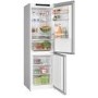Refurbished Bosch Series 4 KGN362LDFG Freestanding 321 Litre 60/40 Frost Free Fridge Freezer Stainless Steel Look