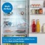 Refurbished Bosch Series 4 KGN362LDFG Freestanding 321 Litre 60/40 Frost Free Fridge Freezer Stainless Steel Look