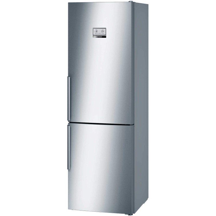 Bosch KGN36AI35G Serie 6 NoFrost Freestanding Fridge Freezer With VitaFresh & HomeConnect Inox-easyclean