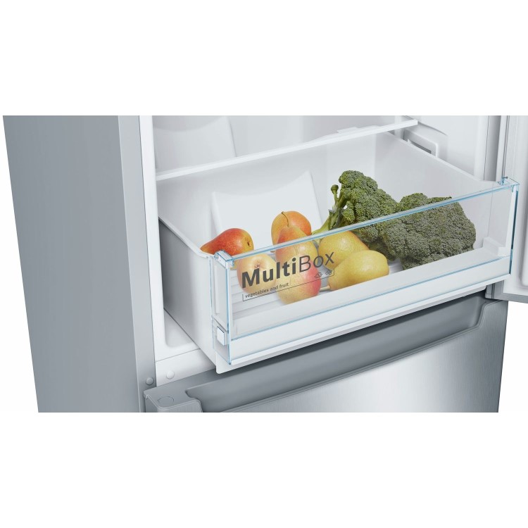 Bosch KGN36NL30G Frost Free Fridge Freezer - in inox-look