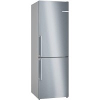 Bosch Series 4 221 Litre 60/40 Freestanding Fridge Freezer With VitaFresh XXL - Stainless Steel