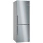 Bosch Series 4 221 Litre 60/40 Freestanding Fridge Freezer With VitaFresh XXL - Stainless Steel