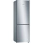 Bosch 324 Litre 60/40 Freestanding Fridge Freezer - Stainless steel look