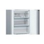 Bosch 324 Litre 60/40 Freestanding Fridge Freezer - Stainless steel look