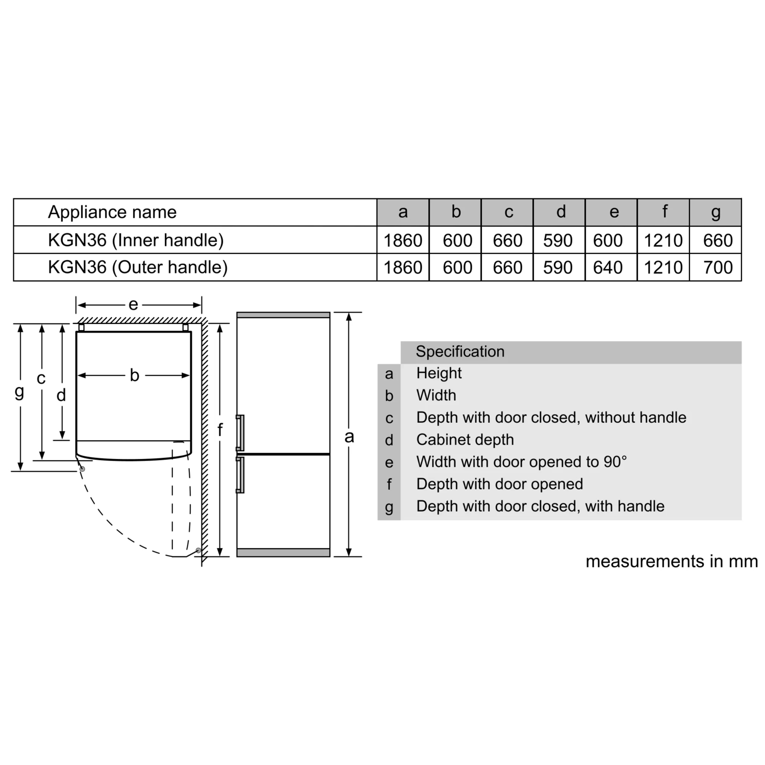 Bosch kgn36vweag fridge freezer hotsell