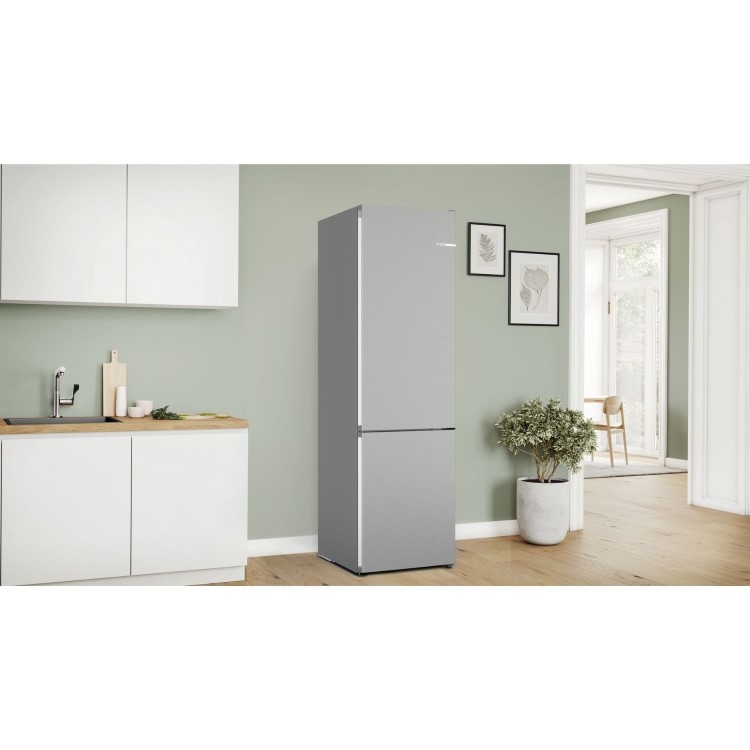 Refurbished Bosch Series 4 KGN392LBFG Freestanding 363 Litre 70/40 Fridge Freezer