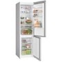 Refurbished Bosch Serie 4 KGN397LDFG Freestanding 363 Litre Fridge Freezer Stainless Steel