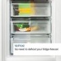 Refurbished Bosch Serie 4 KGN397LDFG Freestanding 363 Litre Fridge Freezer Stainless Steel