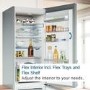 Bosch Series 6 363 Litre 70/30 Freestanding Fridge Freezer - Stainless Steel