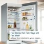 Bosch Series 6 363 Litre 70/30 Freestanding Fridge Freezer - White