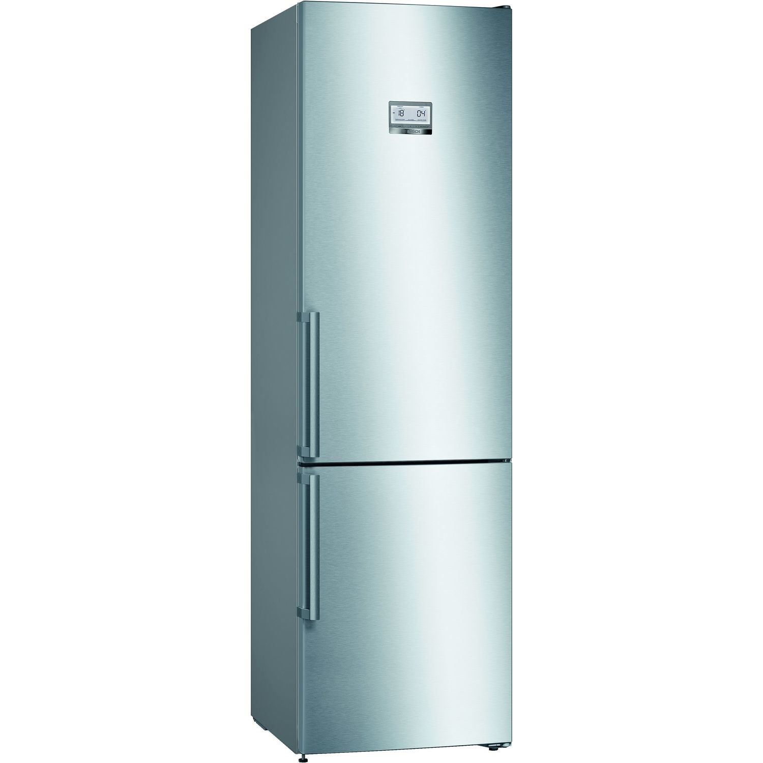 Bosch 279 Litre 70/30 Freestanding Fridge Freezer - Stainless Steel
