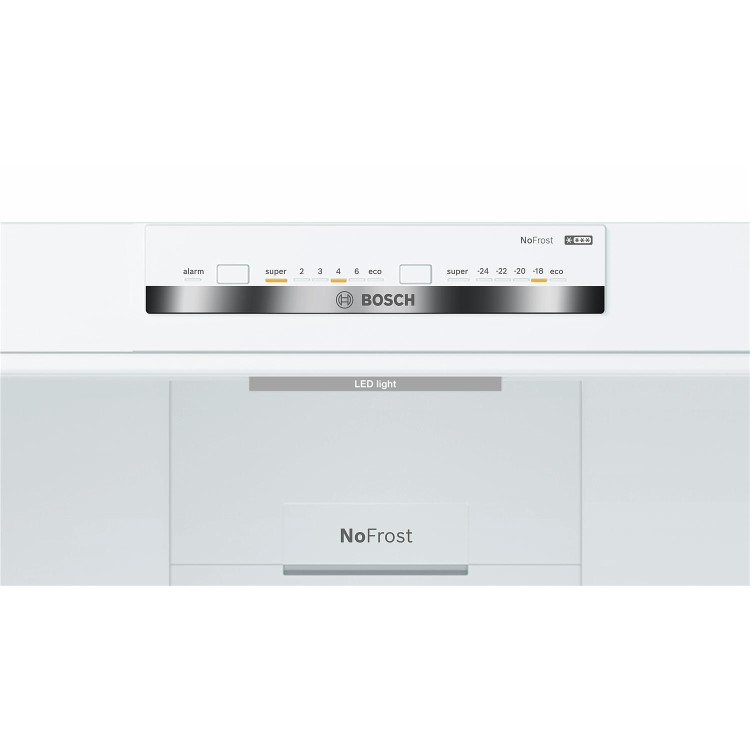 Bosch KGN39IJ3AG Serie 4 203x60cm Vario Style NoFrost Freestanding Fridge Freezer With Exchangeable Colour Front