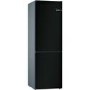 Bosch Series 4 368 Litre Freestanding Fridge Freezer - Black Matt