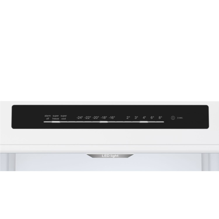 Bosch Series 4 363 Litre Freestanding Fridge Freezer - Stainless Steel