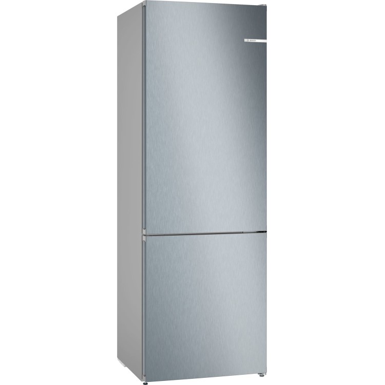 Refurbished Bosch Series 4 KGN492LDFG Freestanding 440 Litre 70/30 Frost Free Fridge Freezer Stainless Steel