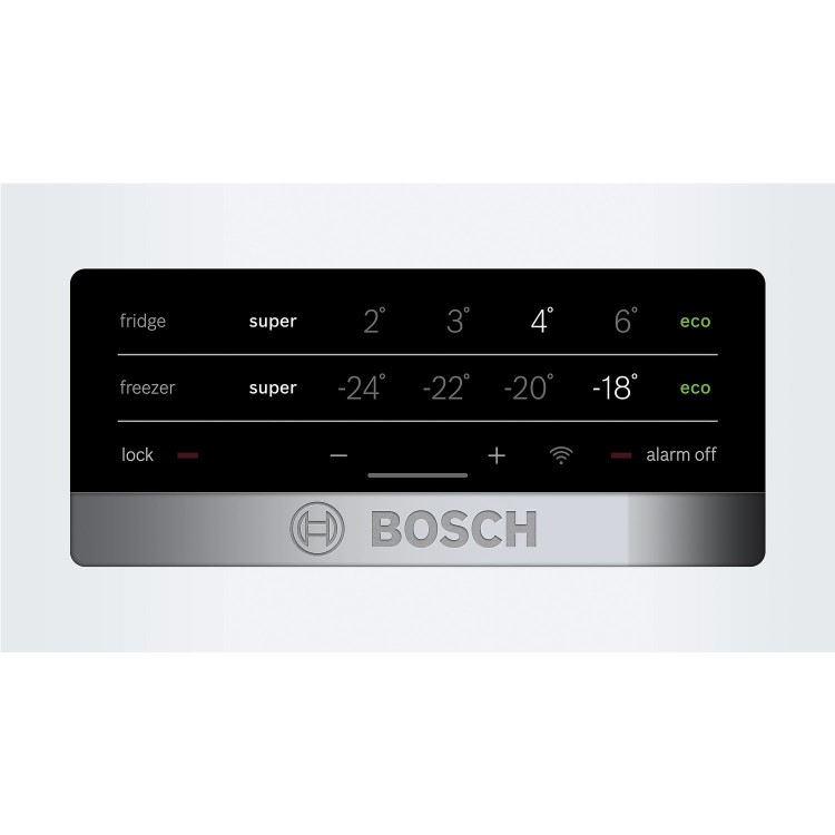 Bosch 435 Litre 70/30 Freestanding Fridge Freezer - White