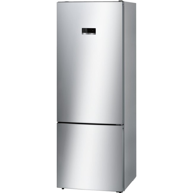 Bosch KGN56XL30 Serie 4 Freestanding Fridge Freezer With vitaFresh Drawer - Stainless Steel Look