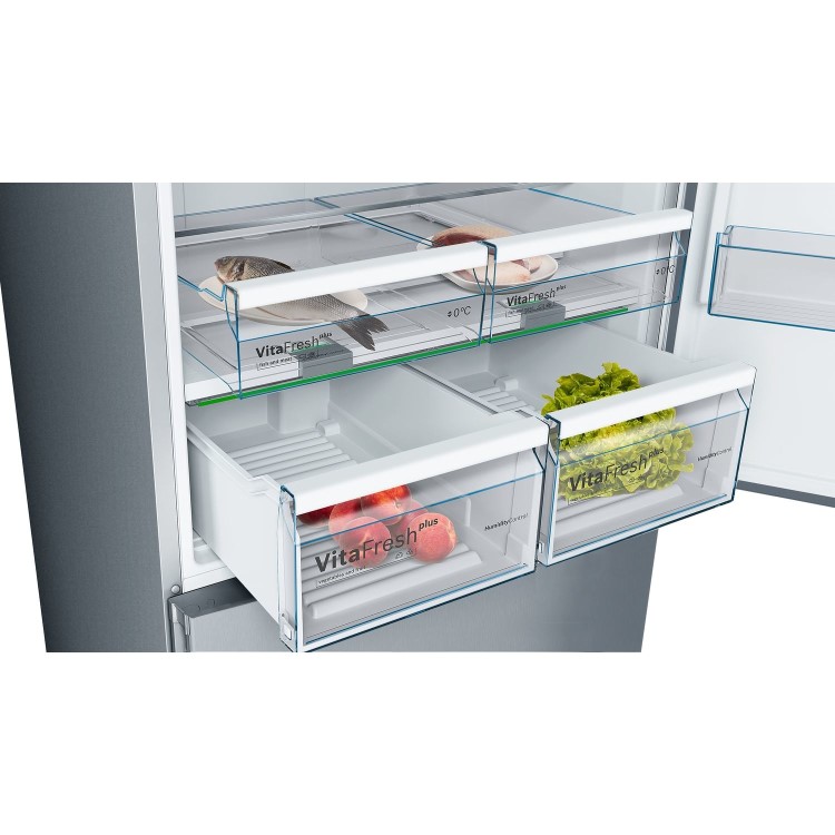 Bosch 631 Litre Freestanding Fridge Freezer - Inox