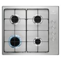 KGS6404SX Electrolux 60cm 4 Burner Gas Hob - Stainless Steel