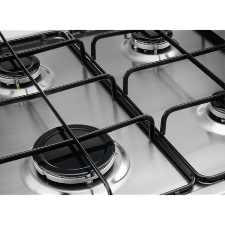 Electrolux 60cm 4 Burner Gas Hob - Stainless Steel