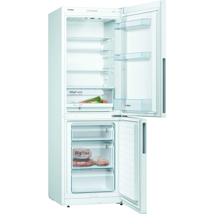 Bosch KGV332WEAG Serie 4 Low Frost Freestanding Fridge Freezer - White