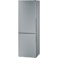 Bosch KGV36VE30S Classixx Freestanding Fridge Freezer With Humidity Controlled Drawer - Silver Metallic Inox With Stone Grey Doors