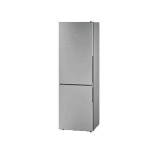 Bosch KGV36VE32S SmartCool Freestanding Fridge Freezer With Humidity Controlled Drawer Silver Metallic Inox With Grey Doors