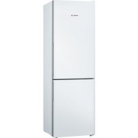 Bosch Series 4 308 Litre Low Frost Freestanding Fridge Freezer - White