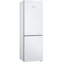 Bosch Series 4 308 Litre Low Frost Freestanding Fridge Freezer - White