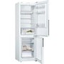Bosch Series 4 308 Litre Low Frost Freestanding Fridge Freezer - White