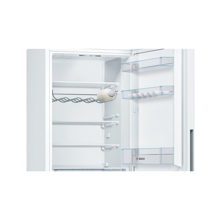 Bosch Series 4 308 Litre Low Frost Freestanding Fridge Freezer - White