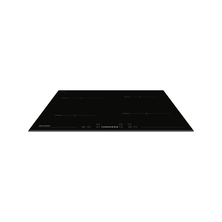 Sharp KH-IST60 60cm Four Zone Induction Hob - Black
