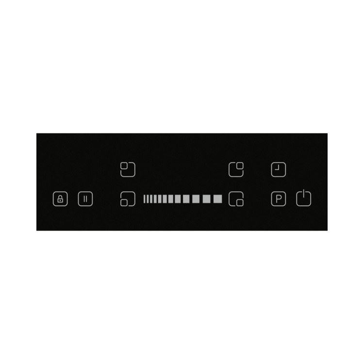 Sharp KH-IST60 60cm Four Zone Induction Hob - Black