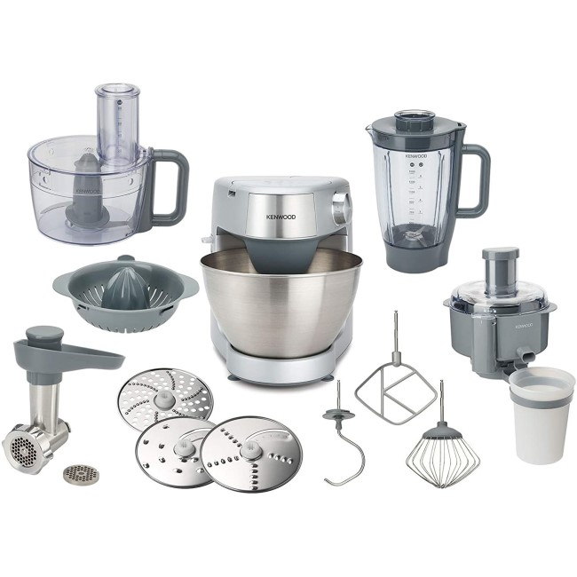 Kenwood Prospero+ 6 in 1 Stand Mixer with 4.3L Bowl & 11 Attachments in Silver