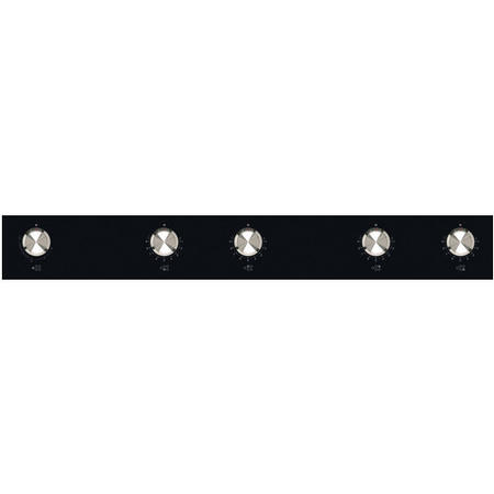 Kitchen Aid 86cm 5 Burner Gas on Glass Hob with Wok Burner - Black
