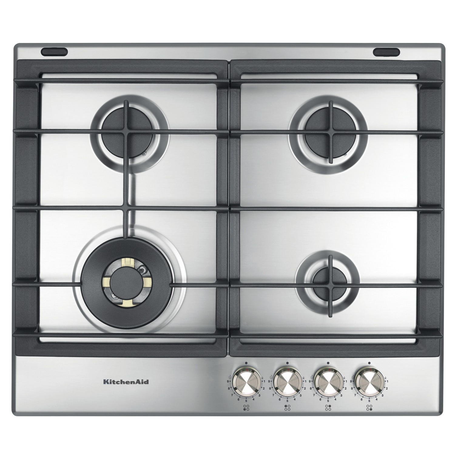Kitchen Aid 60cm 4 Burner Gas Hob - Stainless Steel KHWL642 ...