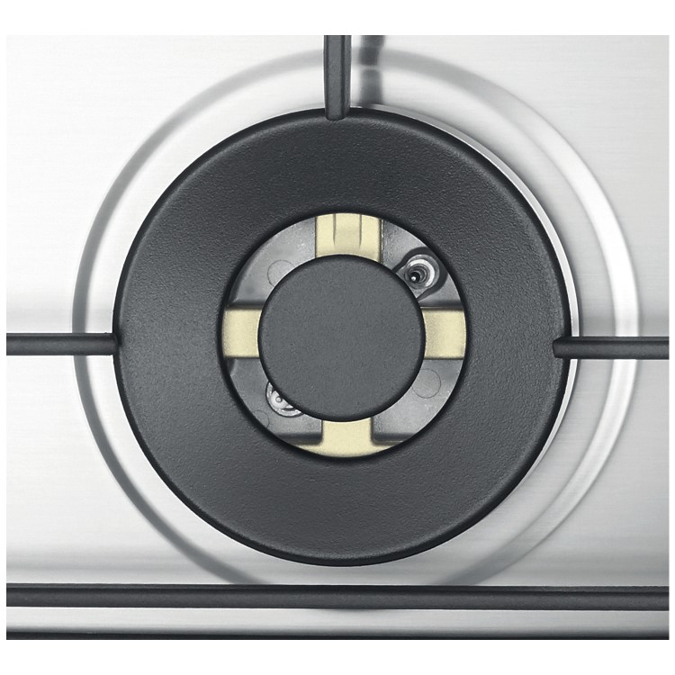 Kitchen Aid 60cm 4 Burner Gas Hob - Stainless Steel